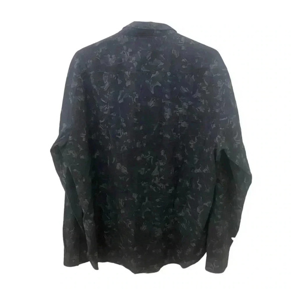 Men’s Theory Wilten Button Down Long Sleeve Shirt XL - Picture 2 of 6